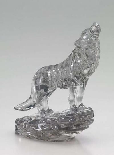 Puzzle 3D HCM Kinzel Crystal Puzzle Ujk, 37 copa, transparent