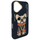 Futera Nimmy Glasses Cool Dog për iPhone 16 6.1", mbrojtëse e fortë, e zezë