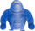 Lodër antistres Van Manen Stretch Gorilla, 12 cm, material i butë, shumëngjyrëshe