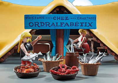Set lodrash Playmobil 71266 Asterix, kasolle e Unhygienix, 73 pjesë, shumëngjyrëshe