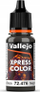 Bojë akrilike Vallejo Game Color Xpress VJP72476, 18 ml, Greasy Black, mat