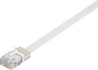 Kabllo rrjeti MicroConnect V-UTP615W-FLAT, RJ-45, Cat.6, 15m, e bardhë