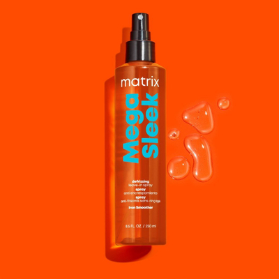 Sprej termik për flokë Matrix Total Results Mega Sleek Iron Smoother, 250 ml