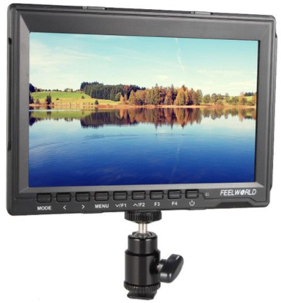 Монитор за камера Feelworld FW759, 7", HDMI, 4K, црн