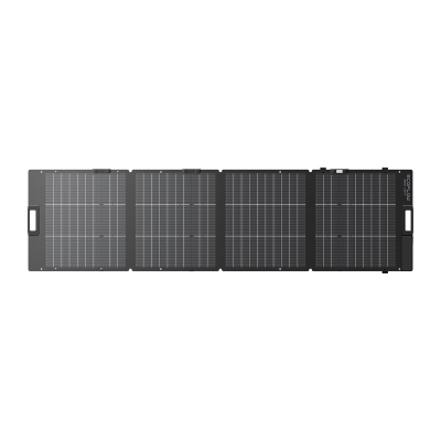 Panel diellor EcoFlow Solar Panel 220W Gen2, portativ, palosës, i zi