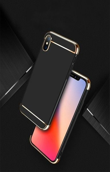 Куќиште за телефон Mocolo Supreme Luxury, за iPhone X XS, поликарбонат, црно