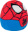 Lodër pelushi Squishmallow Disney Marvel Spiderman, 5\", super e butë, kuq e kaltër