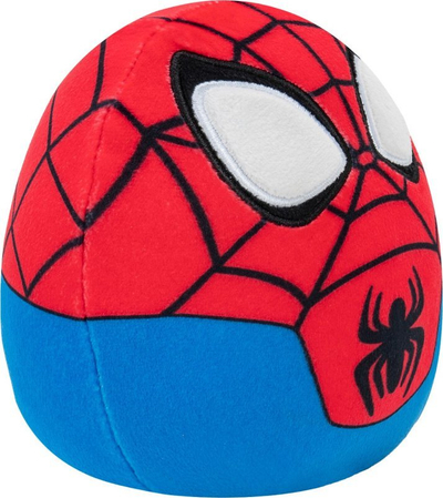 Lodër pelushi Squishmallow Disney Marvel Spiderman, 5\", super e butë, kuq e kaltër
