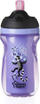 Gotë me pipëz Tommee Tippee Insulated Active Straw Cup, 260ml, 12+ muajsh, rozë
