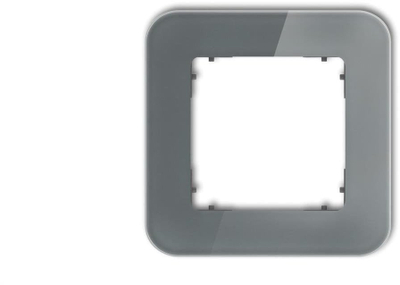 Kornizë dekorative Karlik ICON 666655, single frame, efekt xhami, grafit mat