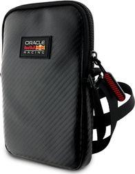 Çantë telefoni Red Bull Phone Bag Carbon Patch, PU, e zezë