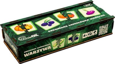 Puzzle druri PuzzleOk me perime, 40 copa, lodër mësuese, shumëngjyrëshe