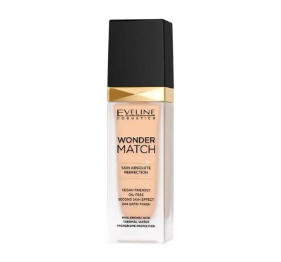 Krem pudër e lëngshme Eveline Wonder Match, 11 Almond, 30ml