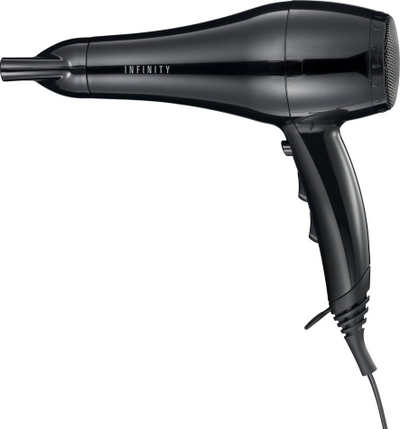 Tharëse flokësh Melissa 16640152, 2000W, me difuzor, e zezë