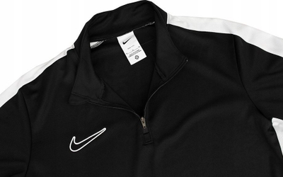 Bluzë sportive Nike Academy 23 Drill Top M DR1352 010, poliestër, me zinxhir, e zezë