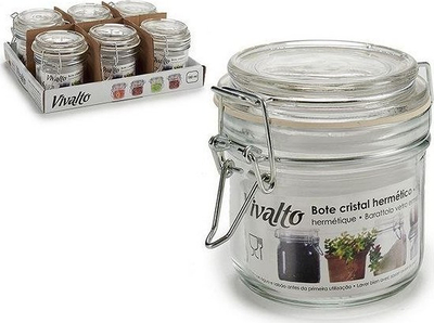Kavanoz hermetik Vivalto, 180 ml, xham transparent