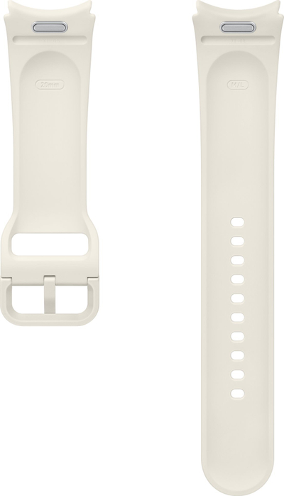 Rrip ore Samsung Galaxy Watch, silikon, 22mm, bezhë
