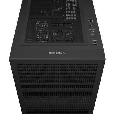 Kuti kompjuteri Deepcool CH560 ARGB Digital, Midi Tower, ATX, e zezë