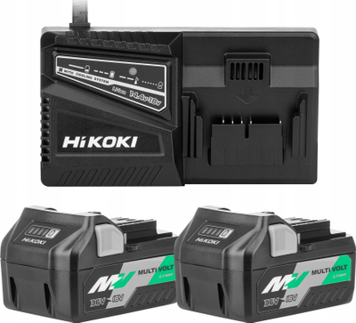Stërvitëse kaçavidë HiKOKI DS18DBSLWFZ, 18V, brushless, jeshile me të zezë