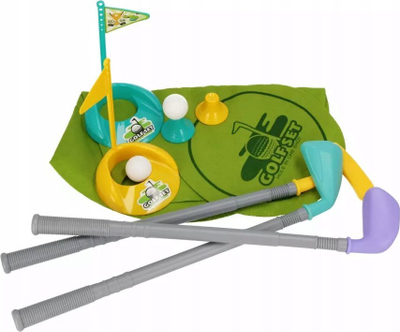 Set golfi për fëmijë Mega Creative, 18x49x15 cm, shumëngjyrësh