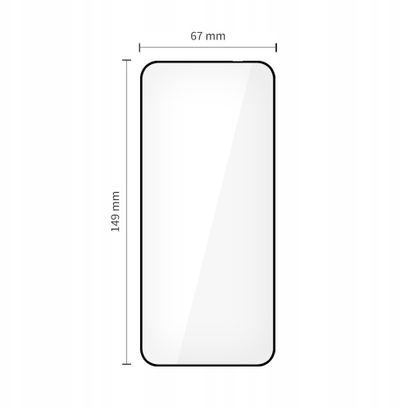 Xham mbrojtës Spigen Tech-Protect Glass Fit Plus, Motorola Edge 50 Neo 60 Neo, 0.3mm, paketë 2 copë, i zi