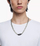 Varëse unisex Diesel D Logo DX1636931, e argjendtë/ e zezë