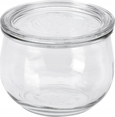 Set kavanozash qelqi Weck 1118, 100 mm, 85 mm, transparent