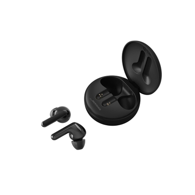 Kufje wireless LG HBS FN4, in ear, me heqje zhurme, ngjyrë e zezë