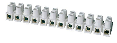 Bllok terminal Simet LTA 12-16, 12 pole, 16mm², i bardhë