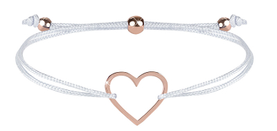 Byzylyk Troli Heart, i bardhë/bronze