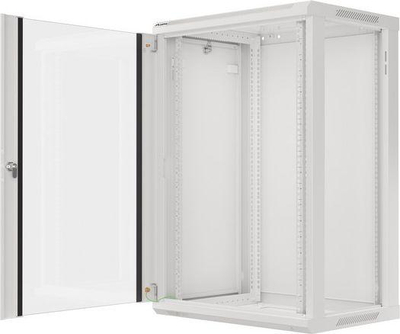 Kabinet për server Lanberg 19" 18U, i bardhë