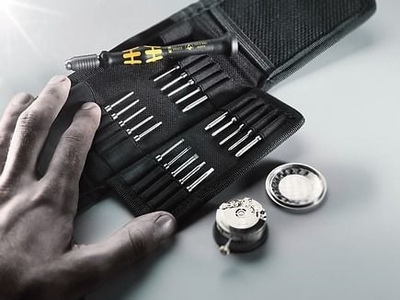 Set kaçavidash Wera Kraftform Kompakt Micro ESD, 20 pjesë, për elektronikë, zi