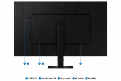 Monitor Samsung S70D, 32", 4K UHD, i zi