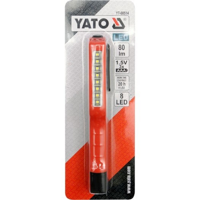 Dritë inspektimi LED Yato YT-08514, 8 LED, me magnet, me bateri AAA