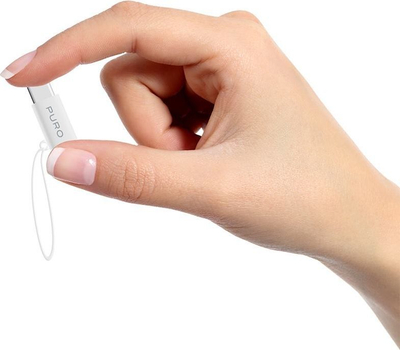 Adapter USB Puro, USB C në Micro USB, USB 2.0, 2A, i bardhë