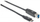 Kabllo USB Manhattan USB C në USB Type B, USB 3.1, 1.83 m, e zezë