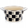Tenxhere emaluar CHECKERBOARD, 18 cm, 2 l, bardh e zi