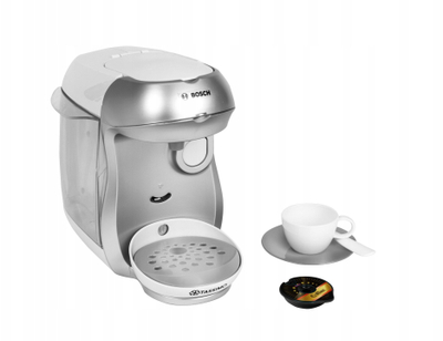 Makineri kafeje lodër për kalamajtë Klein Bosch Tassimo Happy, me zë, shumëngjyrëshe
