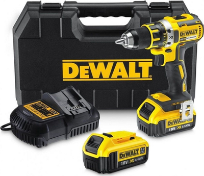 Trapano/vidhosëse DeWalt DCD795M2, 18V, bateri 4Ah Li-Ion, verdh e zezë