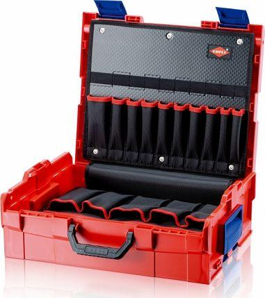 Kuti veglash Knipex L-BOXX (00 21 19 LB), e kuqe