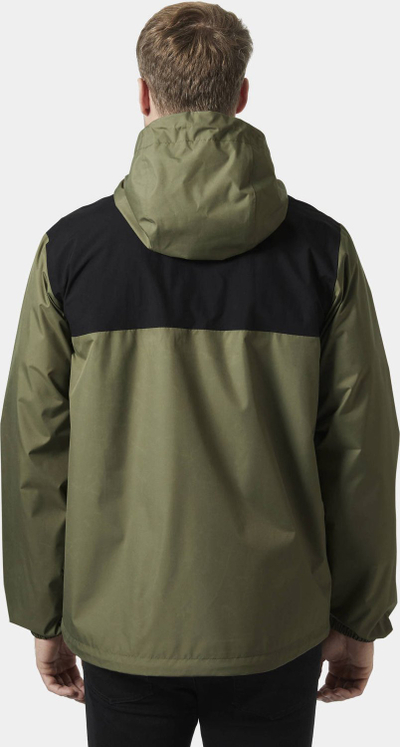 Xhaketë shiu Helly Hansen Vancouver për burra, HELLY TECH, poliamid poliestër, jeshile me të zezë