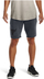 Кратки спортски панталони Under Armour Project Rock Terry, машки, сиви