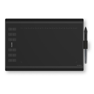 Huion Inspiroy H1060P Графички Таблет за Цртање, Црн
