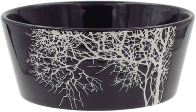 Pjatë dekorative Blodina Tree, 13cm, e zezë