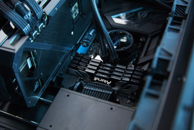 RAM меморија Kingston Fury Renegade, DDR5, 96GB 6400MHz CL32, црна сребрена