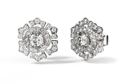 Vathë për femra Guess La Fleur JUBE04558JWRHT/U, të argjendtë