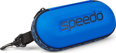 Kuti mbrojtëse për syze noti Speedo Swimming Goggle Case, me vrima kullimi, me kapëse, e zezë