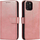 Këllëf telefoni Hurtel Magnet Case për Samsung Galaxy A03s, me kapak, me qëndrim, rozë