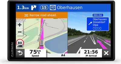 Navigacion GPS Garmin Dezl LGV 500, 5", profesional për kamionë, i zi