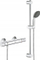 Set dushi Grohe Precision Start 34597000, bateri termostatike, montim n’mur, krom